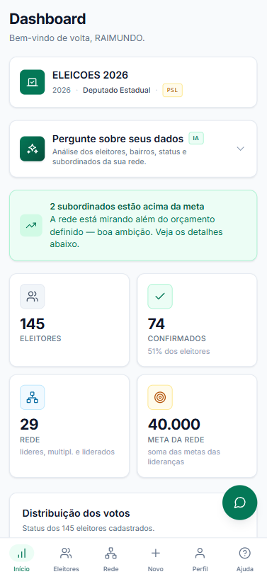 Liderança Já no celular